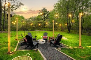 Property grounds - Theater Room + HotTub + Fire Pit + Game Room (Long Pond)