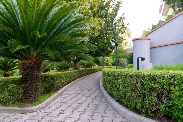 Overnattingsstedets uteområder