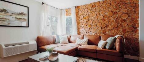 TV, fireplace, DVD player