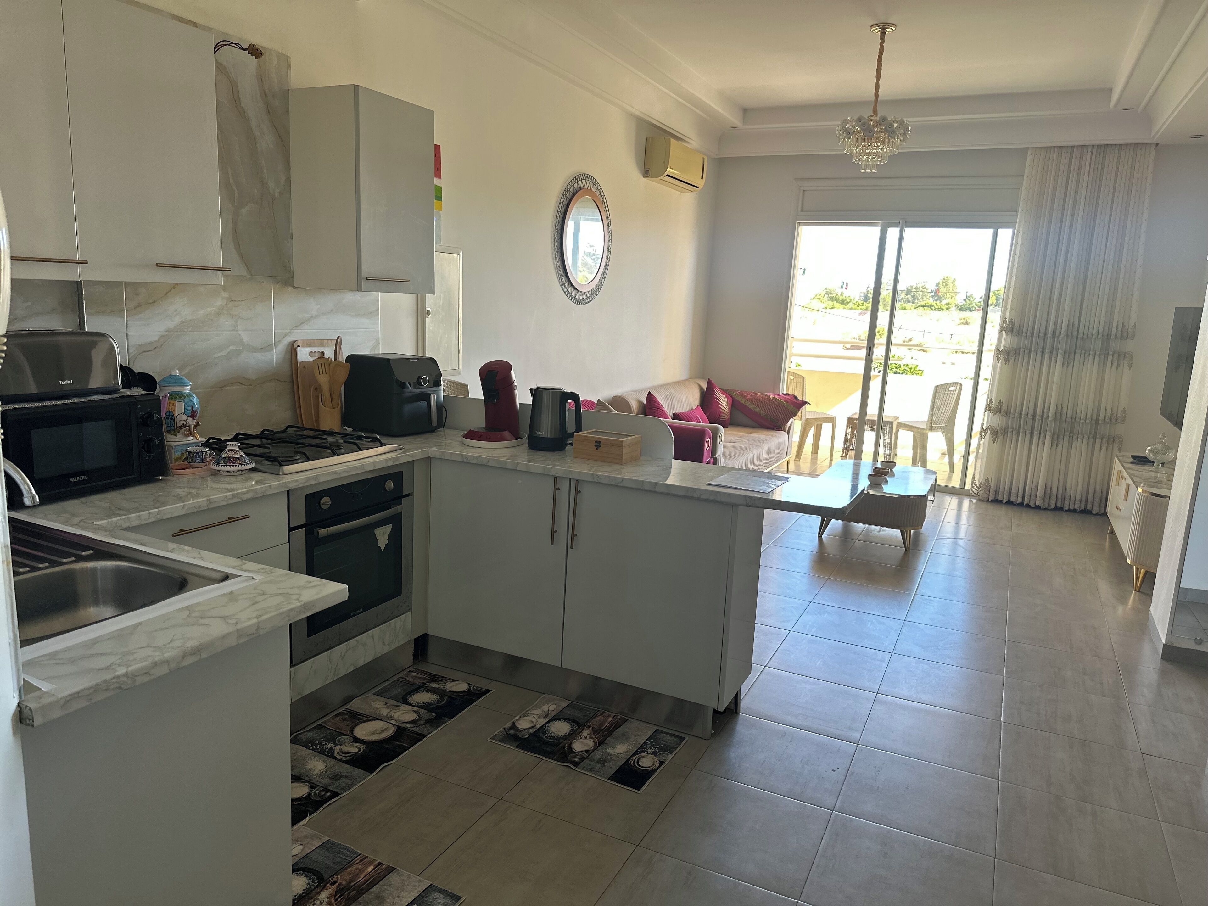Microwave, oven, stovetop