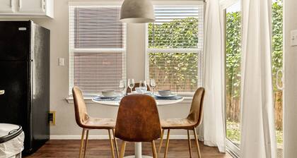 Serene SoCo Escape — Walk to Cafes + Free Parking/In-Unit Laundry!