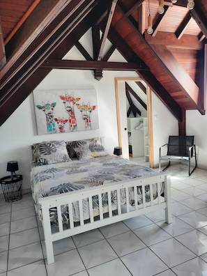 1 chambre, fer et planche à repasser, Wi-Fi, draps fournis