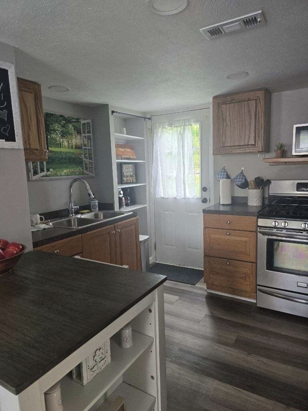 Microwave, oven, stovetop