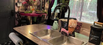 Storms passing luxurious RV