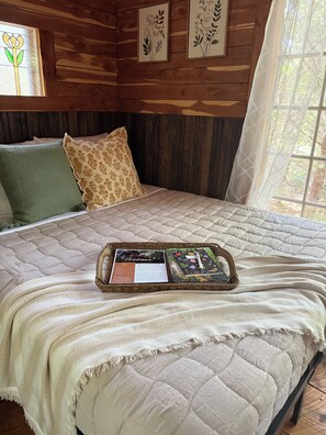 1 soverom og sengetøy