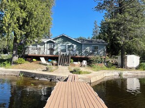 Exterior - Family friendly 3-bedroom lake front cabin in Newport with a private dock (Newport)