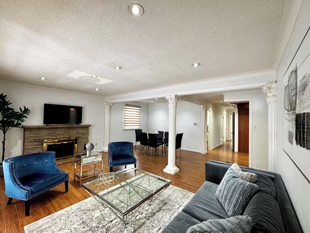 Huis, uitzicht op tuin | Woonruimte