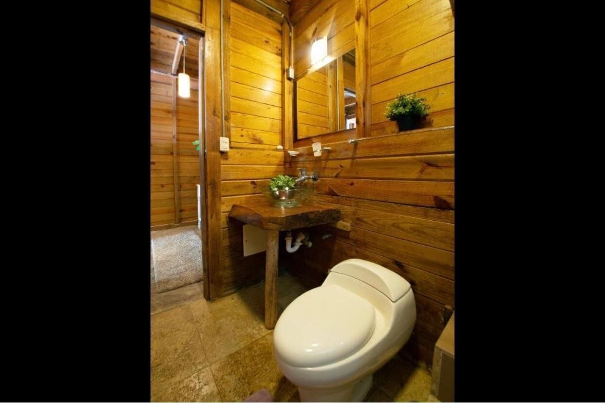Family Bungalow, Balcony, Beach View | Bathroom | Towels, soap, shampoo, toilet paper