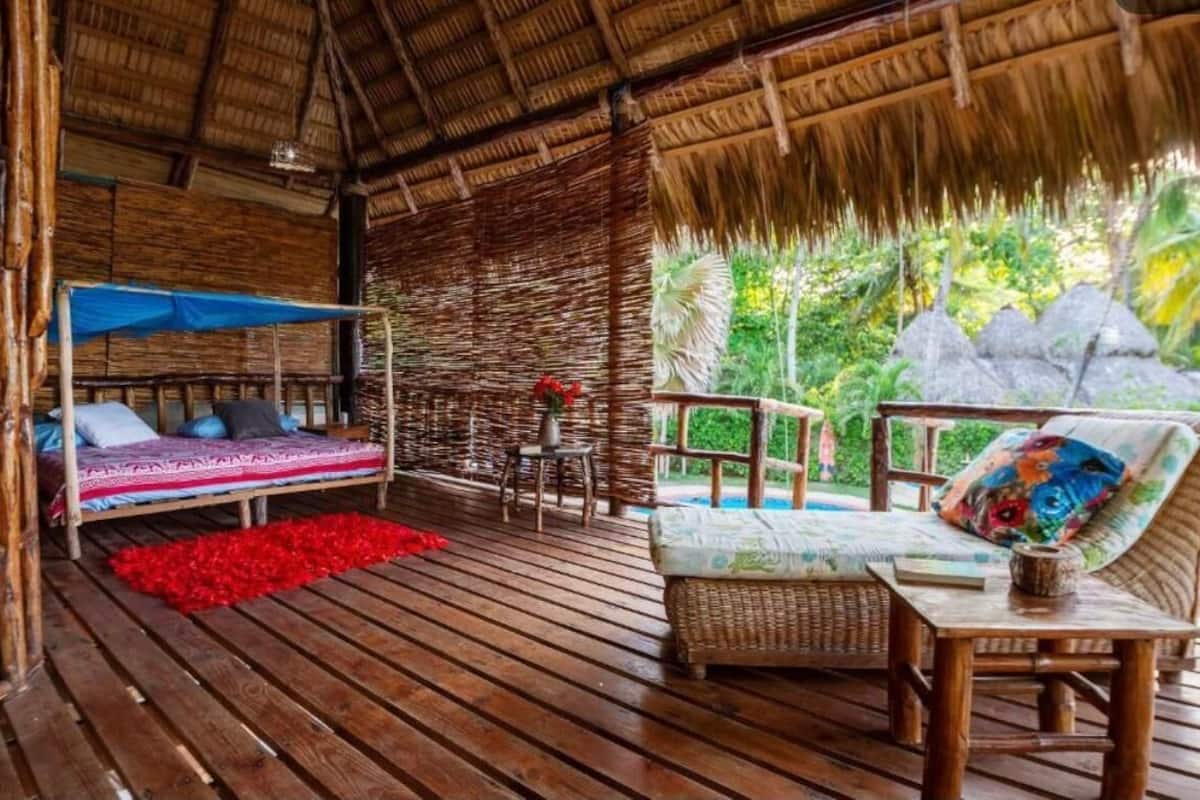 Family Bungalow, Balcony, Beach View | In-room safe, free WiFi