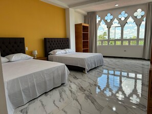 Double Room, Garden View | Desk, laptop workspace, free WiFi