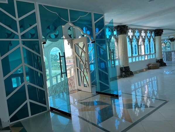 Interior entrance
