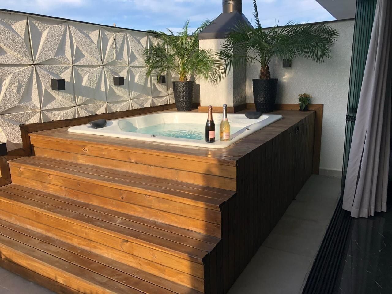 Departamento | Tina de hidromasaje al aire libre