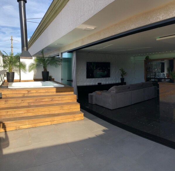 Appartement | Outdoor spabad