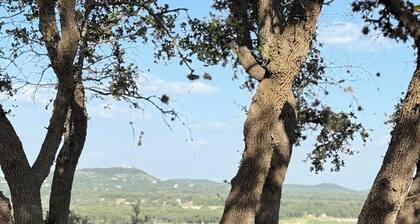 Cliffside getaway. Three bed ,2 bath close to awesome Bandera with AC, WiFi.