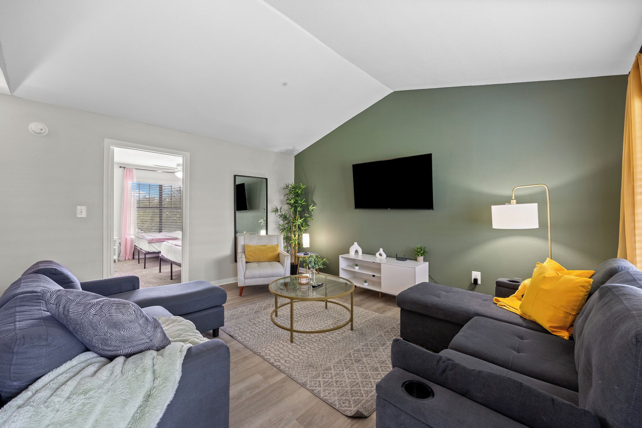 Smart TV, foosball, table tennis, video library