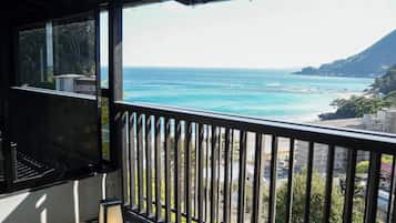 Deluxe Double Room, Balcony, Sea View | Beach/ocean view