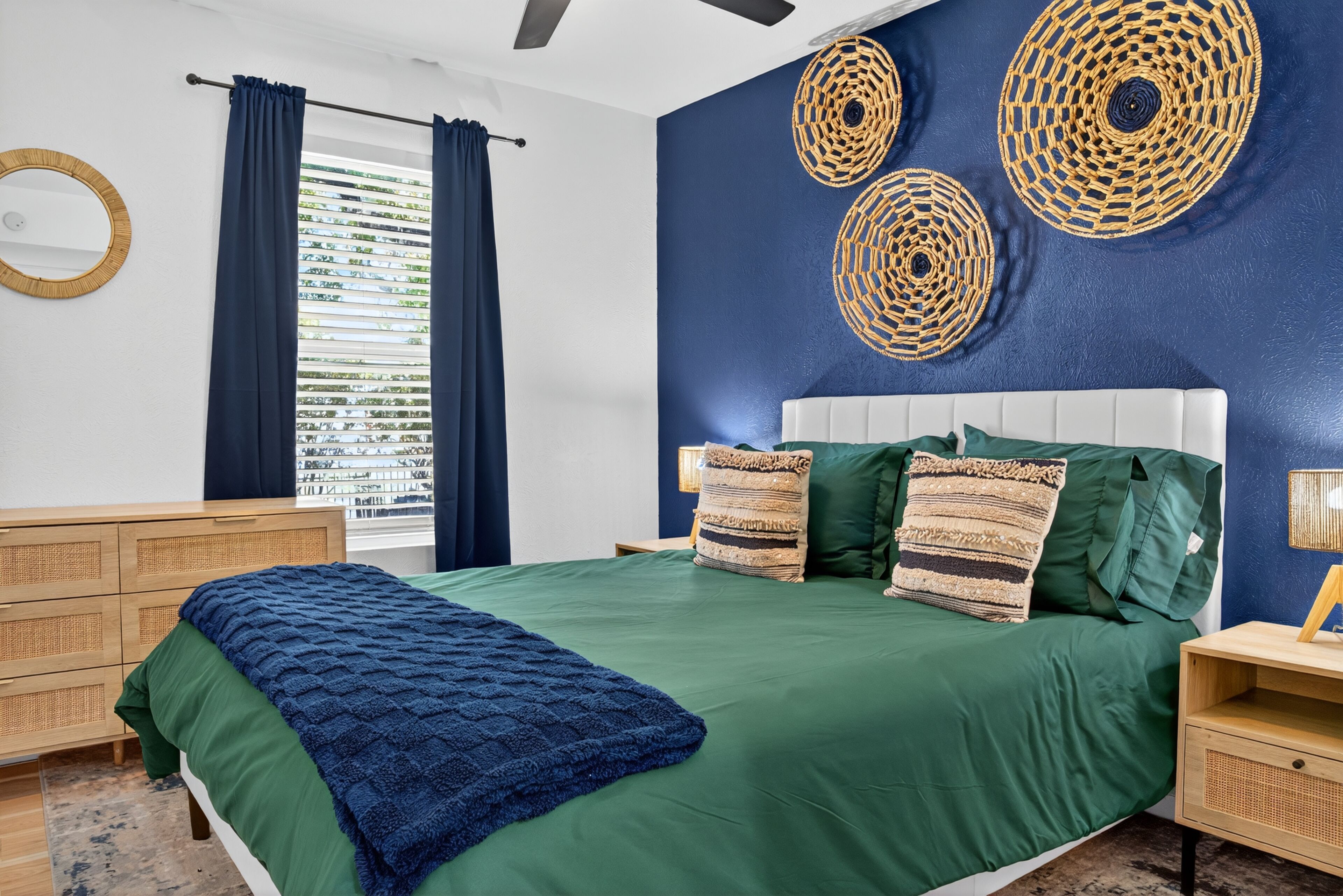 2 slaapkamers, een strijkplank/strijkijzer, wifi, beddengoed