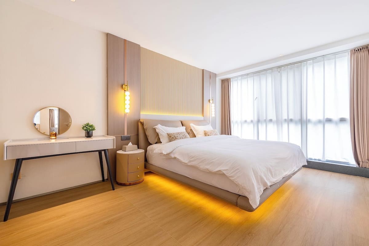 Luxury-Apartment, Stadtblick | Ausblick vom Zimmer
