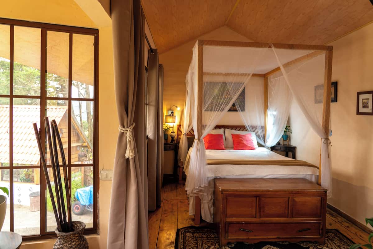 Individually decorated, individually furnished, blackout curtains