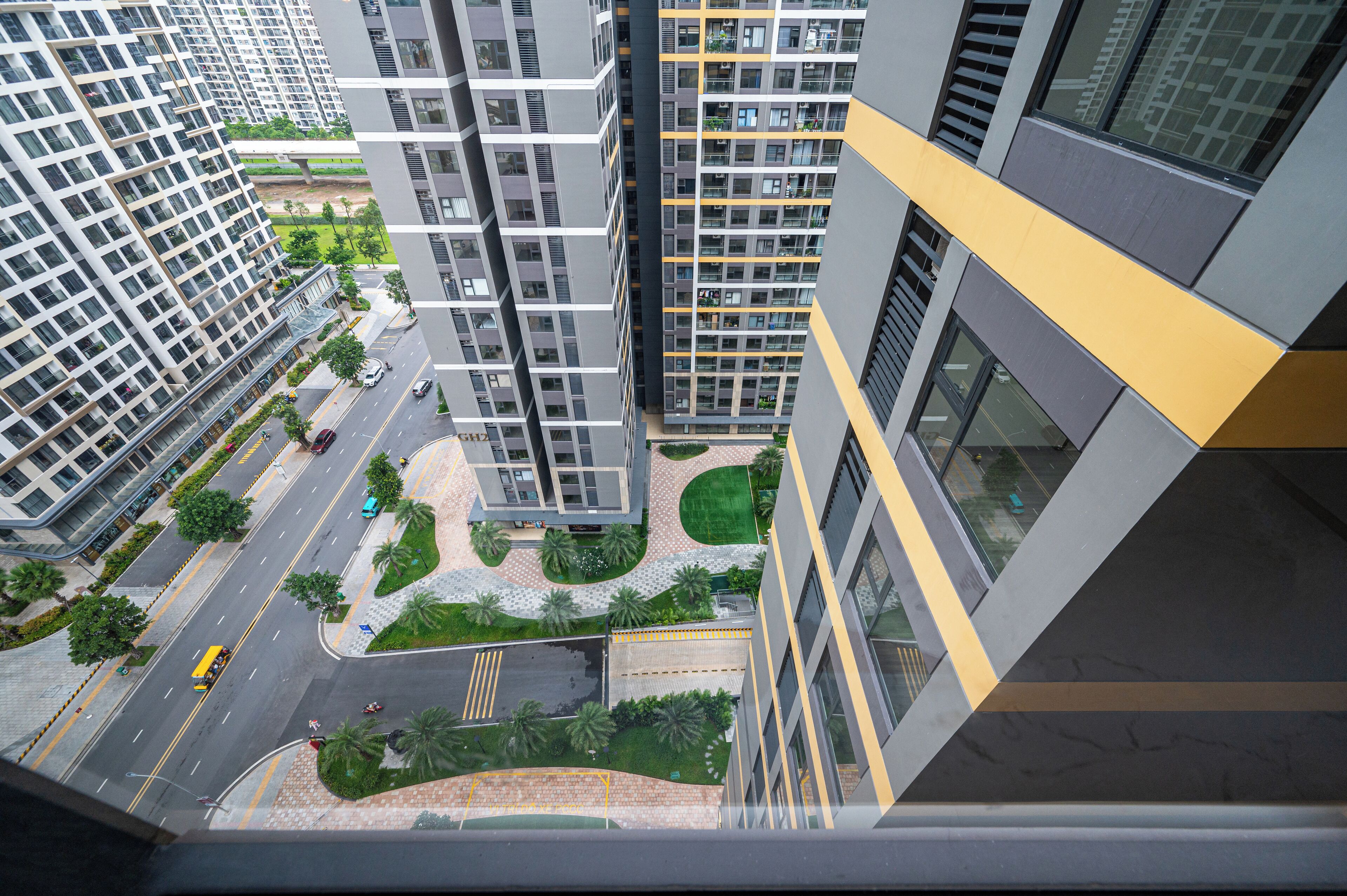 Căn hộ, 1 phòng ngủ, máy điều hòa, quang cảnh thành phố | Quang cảnh từ phòng