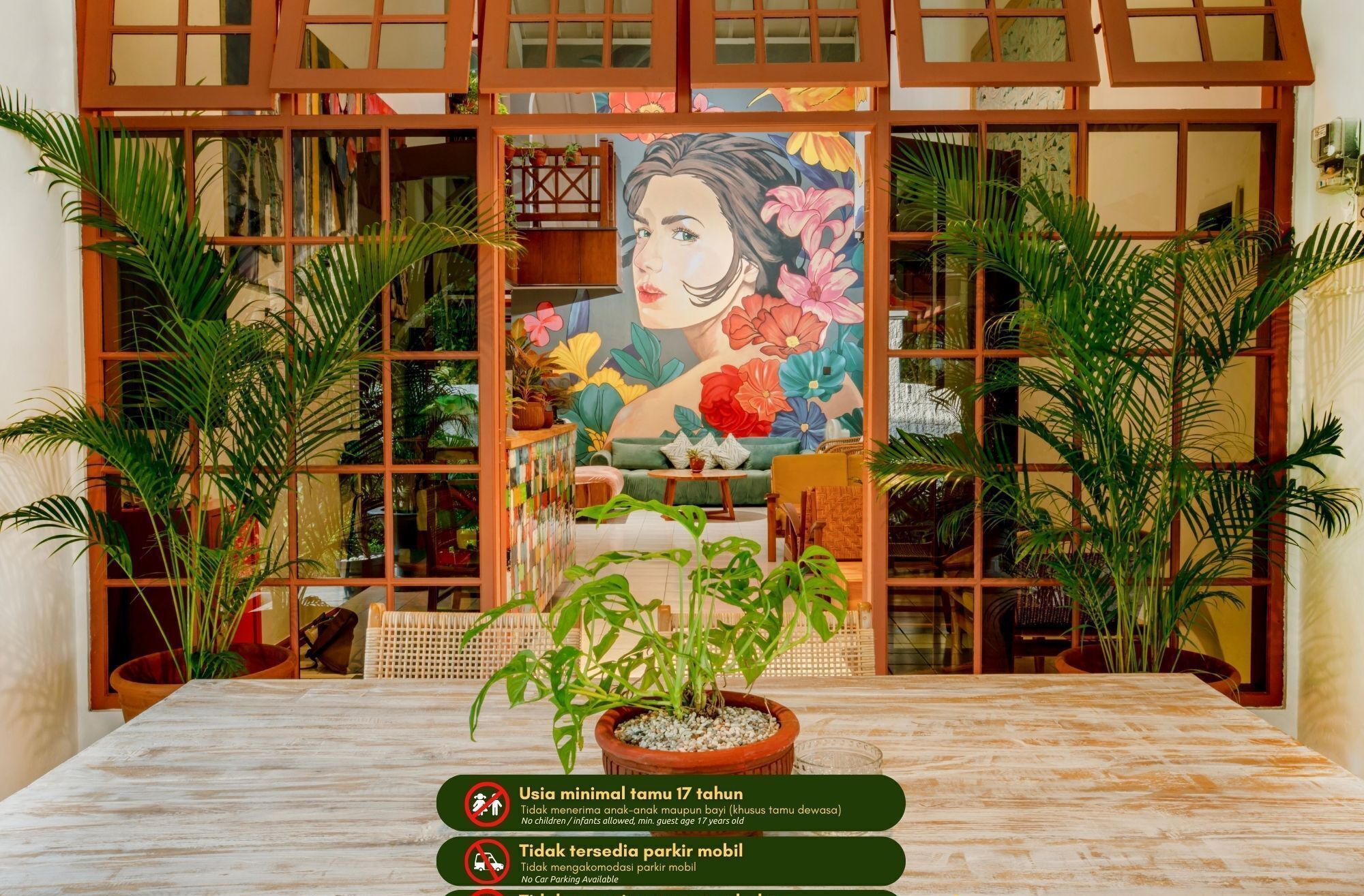 Fassade der Unterkunft