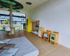 Children’s area - Muro Alto: family-friendly flat with a pool (Ipojuca)