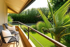 Appart'hôtel (2 Bedrooms) | Terrasse/Patio