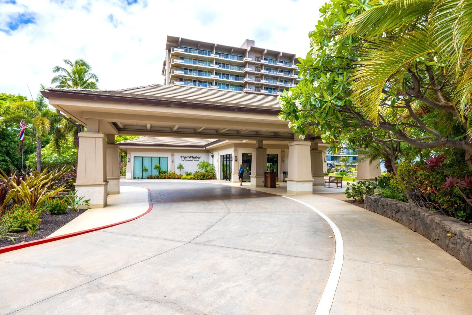 Entrada de la propiedad