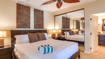 4 habitaciones y espacio para trabajar con laptop