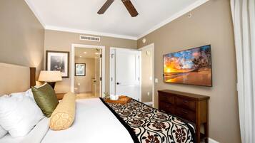 Condo (3 Bedrooms) | 3 bedrooms, laptop workspace, iron/ironing board, bed sheets