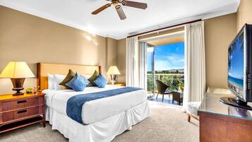 Kondominium (4 Bedrooms) | 4 kamar tidur, ruang kerja ramah laptop, dan setrika/meja setrika