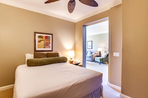 Condo (4 Bedrooms) | 4 bedrooms, laptop workspace, iron/ironing board, bed sheets