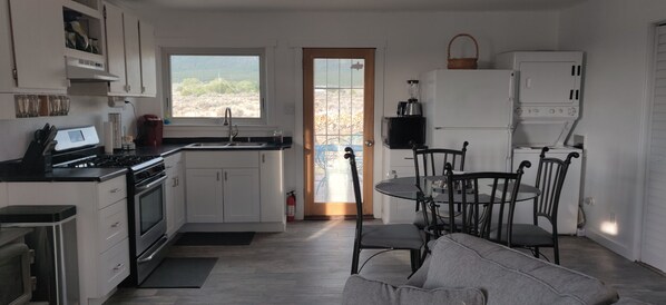 Microwave, oven, stovetop