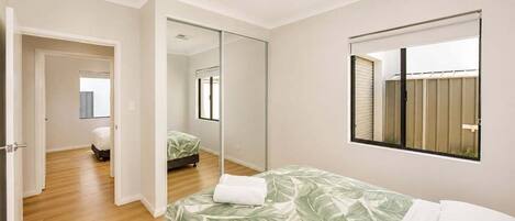 4 bedrooms, travel crib, free WiFi, bed sheets