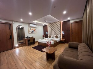 Superior Suite | Memory-foam beds, in-room safe, desk, laptop workspace - Sunrise Vista Inn (Prayagraj)