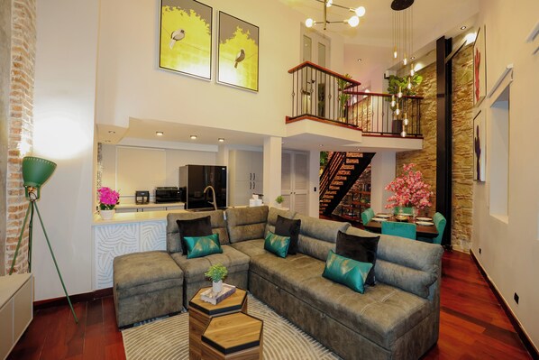 Área de sala de estar