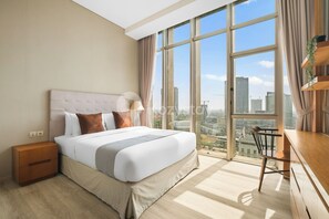 Apartment, 3 Bedrooms, City View | Iron/ironing board, free WiFi