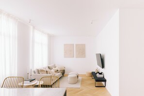 Smart TV - JAMES AT12 - renovated luxury apartment downtown Antwerp (Antwerpen)