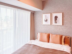 1 bedroom, WiFi, bed sheets