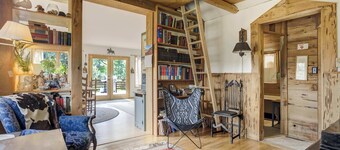 Fallsview Cabin! Rustic Forest Escape w/ Rock Wall