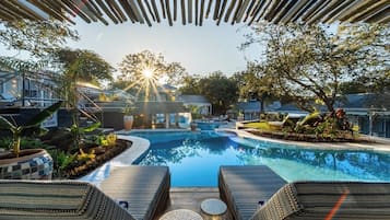 Deluxe Double Room, Pool View | View from room