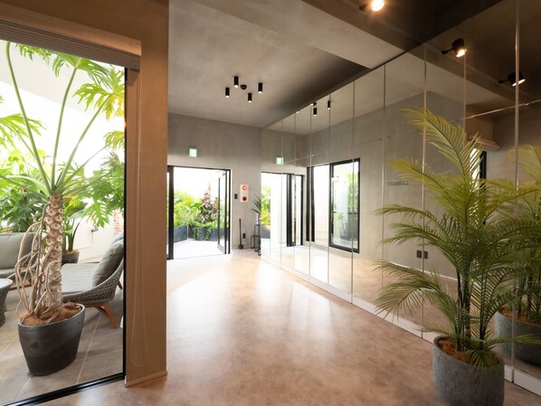 Luxury Villa, 2 Bedrooms | Living area | 60-inch flat-screen TV with cable channels - 730HOTELS (Ishigaki)