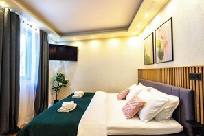 舒適公寓 | 高級寢具、羽絨被、特厚豪華床墊、獨特設計