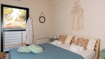 Villa superior, vista al mar | Tabla de planchar con plancha y wifi gratis