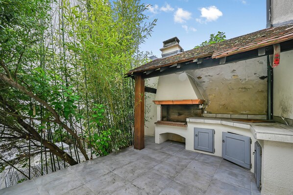 Enceinte de l’hébergement