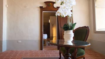 Sala de estar en el lobby