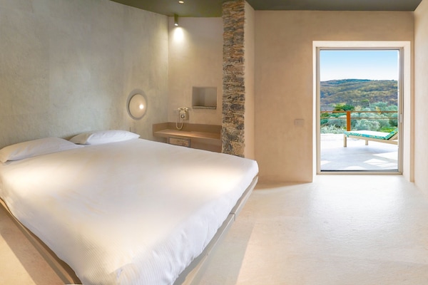 Superior Double or Twin Room, Patio, Hill View | In-room safe, individually furnished, desk, laptop workspace