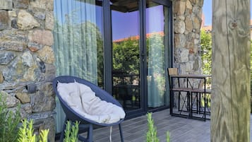 Habitación doble, vista al jardín | Caja de seguridad en la habitación y wifi gratis