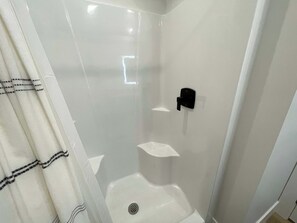 Shower, hair dryer