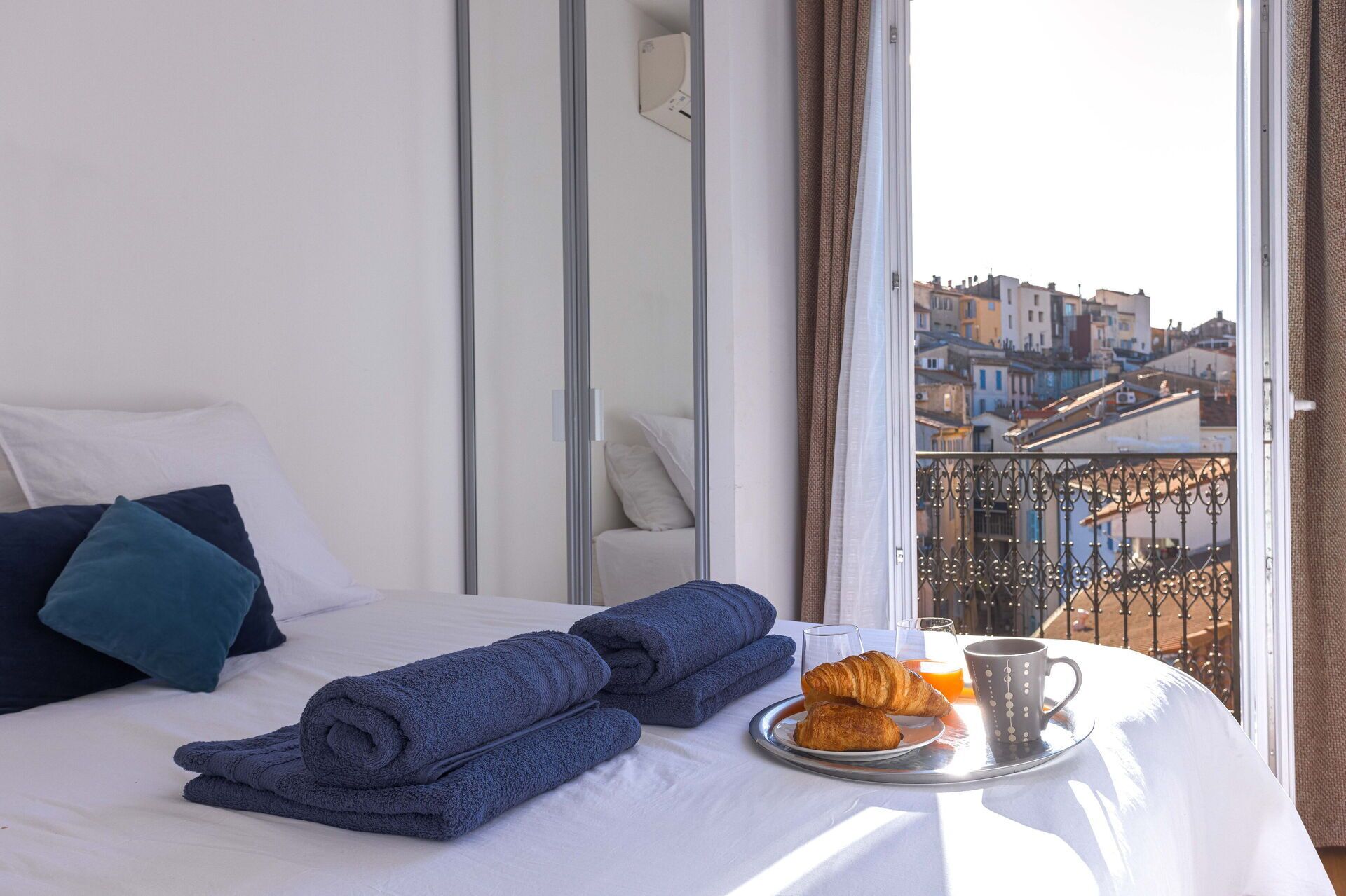 2 chambres, lit parapluie, Wi-Fi gratuit